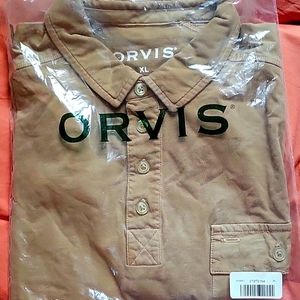 Orvis new khaki shirt